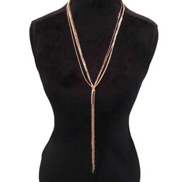 White House Black Market Jewelry - NWOT White House Black Market Multi Chain Y